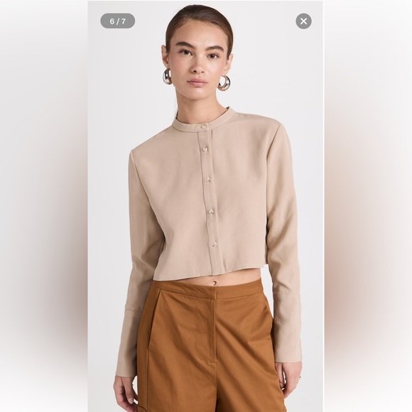 BNWT-87Origins Tie Back Crop Top - Picture 5 of 8